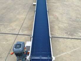 Plastic Intralox Belt Conveyor, 5400mm L x 290mm W x 550mm H - picture0' - Click to enlarge