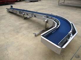 Plastic Intralox Belt Conveyor, 5400mm L x 290mm W x 550mm H - picture1' - Click to enlarge