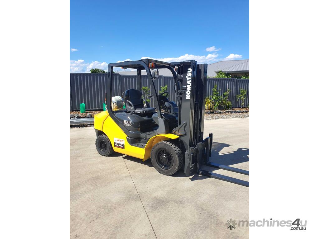 Used 2007 komatsu Forklift 2 5T Komatsu Container Mast Counterbalance ...