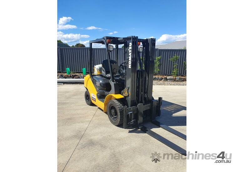 Used 2007 komatsu Forklift 2 5T Komatsu Container Mast Counterbalance ...