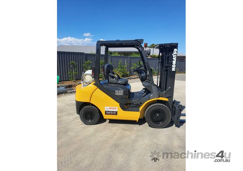 Used 2007 komatsu Forklift 2 5T Komatsu Container Mast Counterbalance ...