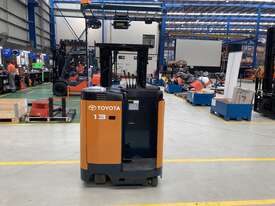 TOYOTA 7FBR13 BATTERY ELECTRIC STAND UP REACH TRUCK S/N 12592 - picture1' - Click to enlarge