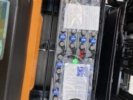 TOYOTA 7FBR13 BATTERY ELECTRIC STAND UP REACH TRUCK S/N 12592 - picture2' - Click to enlarge