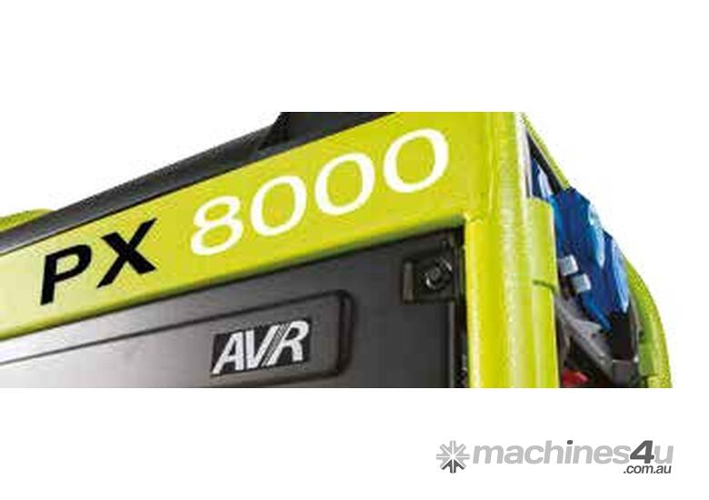 caption MACFARLANE - 6.0kVA Pramac Petrol AVR Generator
