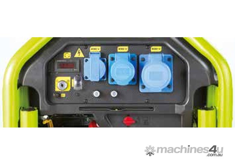 caption MACFARLANE - 6.0kVA Pramac Petrol AVR Generator