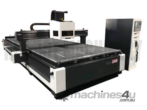 OmniCAM PRO XY11 (2000x4000mm) Industrial CNC Router with Automatic Tool Changer (Ex Demo, As New)