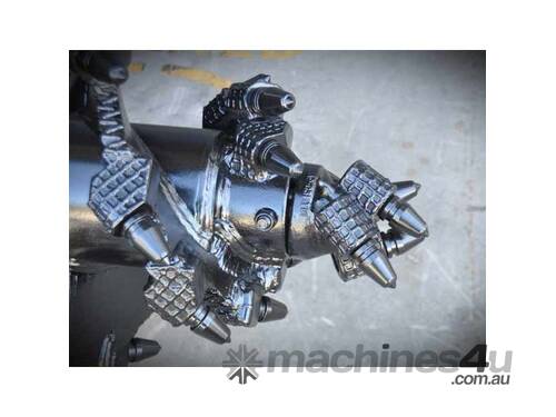 caption Digga Tapered Rock Augers- Designed to Drill in Extreme Rock Conditions