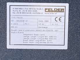 Felder FB510 Bandsaw - picture2' - Click to enlarge