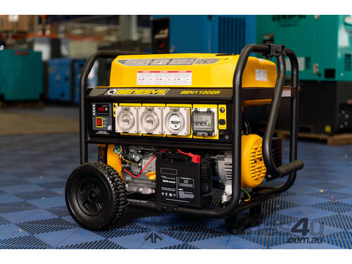 BLUE DIAMOND - Portable Generator - 9.3KVA Petrol - Long Range Tank