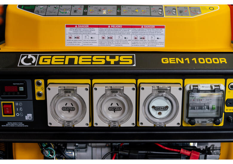 BLUE DIAMOND - Portable Generator - 9.3KVA Petrol - Long Range Tank