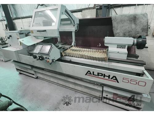 Harrison Alpha 550 CNC Lathe, Good Condition