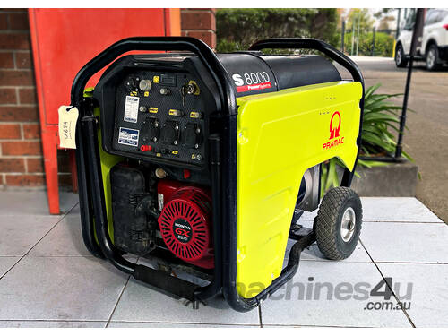 7.2kVA Used Pramac Petrol Generator Set 