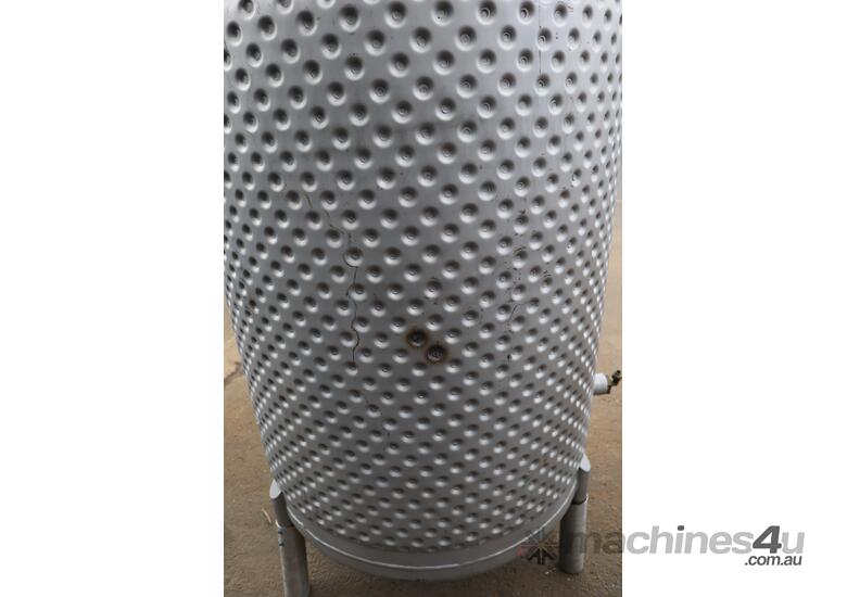 caption Stainless Steel Dimple Jacketed Tank - 600L
