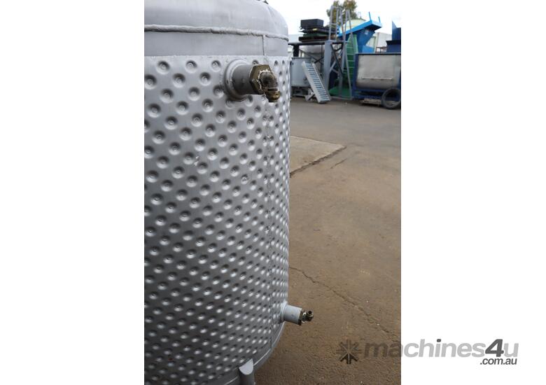 caption Stainless Steel Dimple Jacketed Tank - 600L