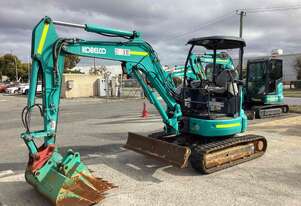 Kobelco SK35SR-6 Canopy 3.5t Mini Excavator Hire
