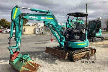 Kobelco SK35SR-6 Canopy 3.5t Mini Excavator  