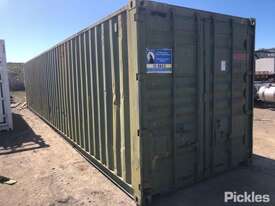 40 Ft Shipping Container, Timber Floor, Max Gross 30480KG, Tare 3590KG, Green ,Serial No: 70974 - picture0' - Click to enlarge