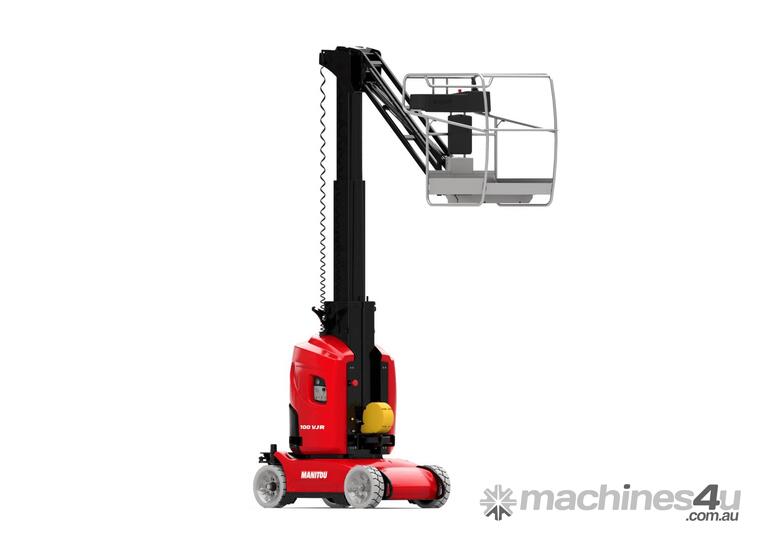 caption Manitou 100 VJR Mobile Elevating Work Platform
