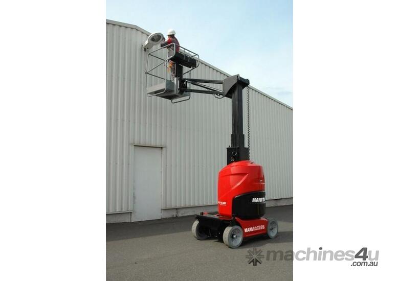 caption Manitou 100 VJR Mobile Elevating Work Platform