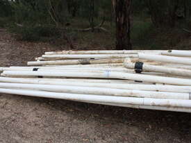 55 lengths 3 Inch PVC main with saddles - picture1' - Click to enlarge