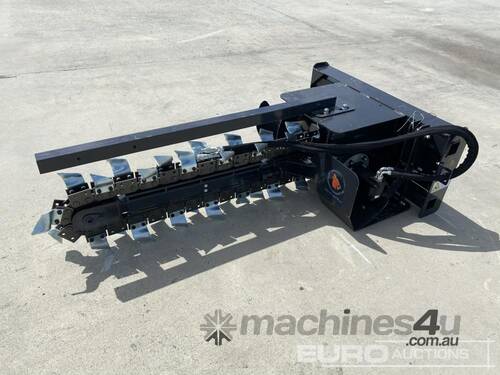 Hydraulic Trencher to suit Skidsteer Loader