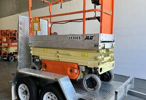 JLG 1930ES Scissor Lift & Trailer Package with Major inspection