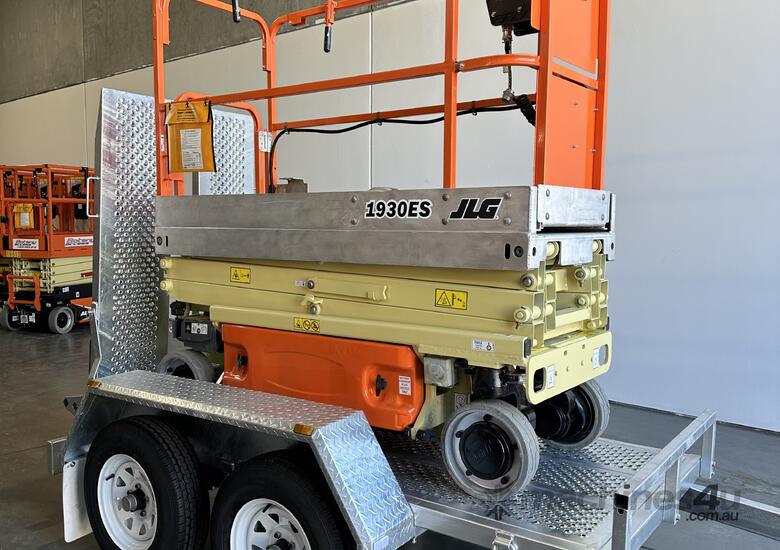 JLG 1930ES Scissor Lift Trailer Package with Major inspection
