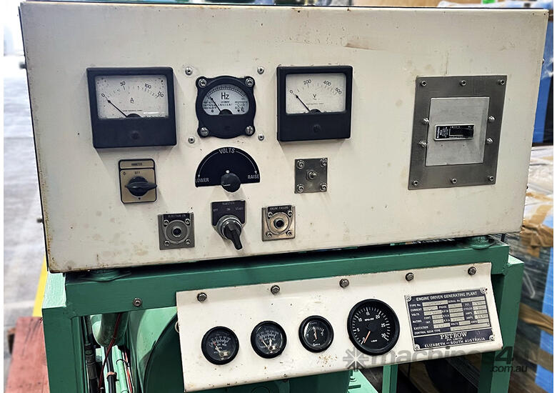 caption MACFARLANE - 82kVA Ford/Petbow Open Generator Set