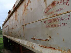 1989 BOOMERANG ENGINEERING TRI AXLE SEMI TRAILER END TIPPER - picture2' - Click to enlarge