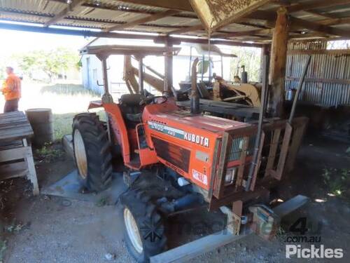 Kubota 4x4 Tractor