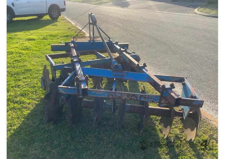 Used Custom Disc Cultivator 14 scollop disc 3PL 14 Plate Sealed ...