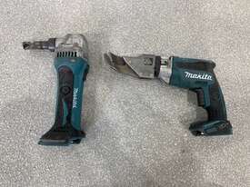 Makita Cordless Nibbler and Offset Shear - picture0' - Click to enlarge