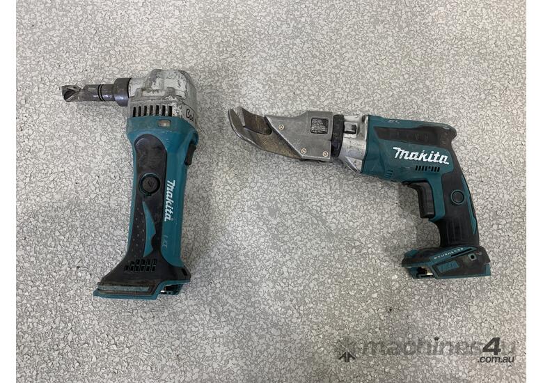 New Makita Cordless Nibbler and Offset Shear Air Nibbler in , Listed