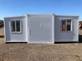 20ft Container House - White - picture0' - Click to enlarge