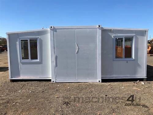 20ft Container House - White