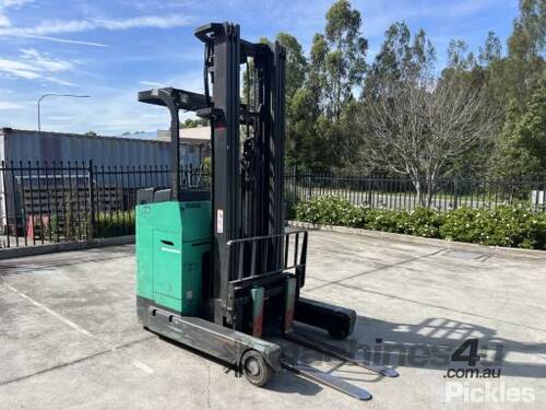 2013 Mitsubishi Electric Reach Forklift (Stand on)