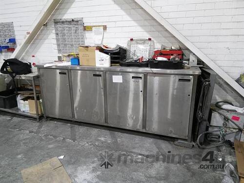 Stainless Steel 4 Door Cabinet