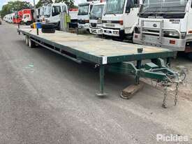 2000 Aust Portable Grandstands P/L 02-250 Tandem Axle Flat Top Trailer - picture0' - Click to enlarge