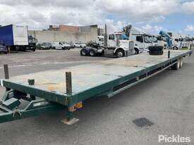 2000 Aust Portable Grandstands P/L 02-250 Tandem Axle Flat Top Trailer - picture1' - Click to enlarge