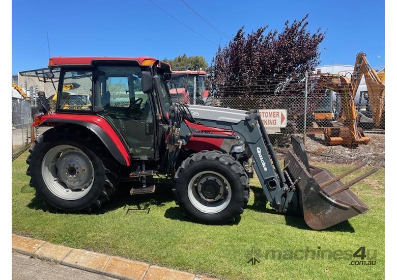 Used Case Tractor Case JX1090UX 90HP 4x4 FEL Bucket rake forks and hay ...