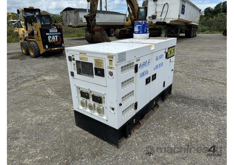 Buy Used Able Able GL18X1 18 Generator Generator in , Listed on