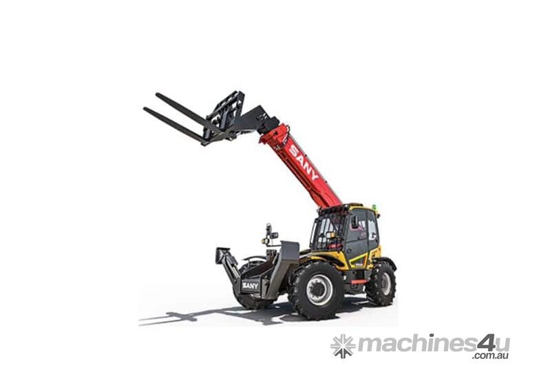 caption Sany STH1440 Telehandler | 4 Tonnes Lift Capacity + 46 Ft Lift Height