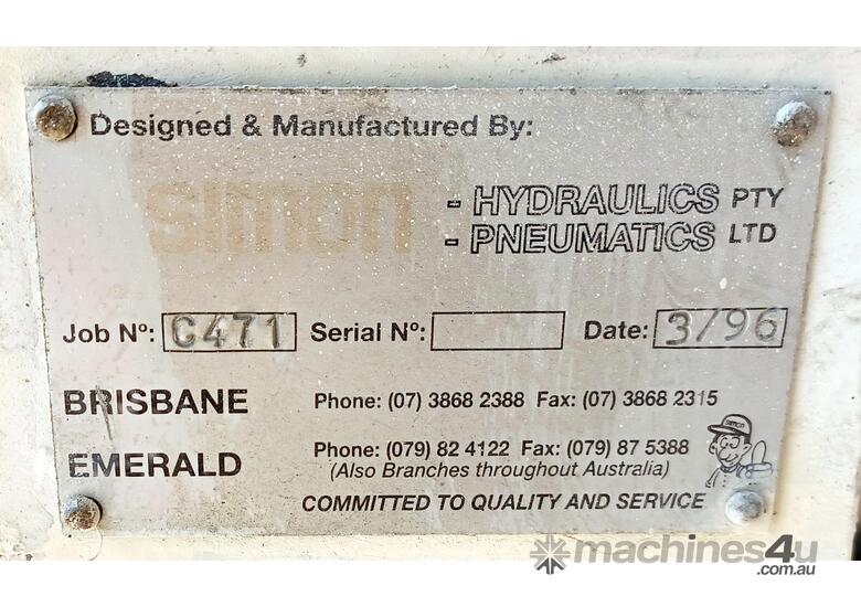 caption Simon Hydraulics 30 kw Electric Hydraulic Power Pack - LLOYDS DEALS