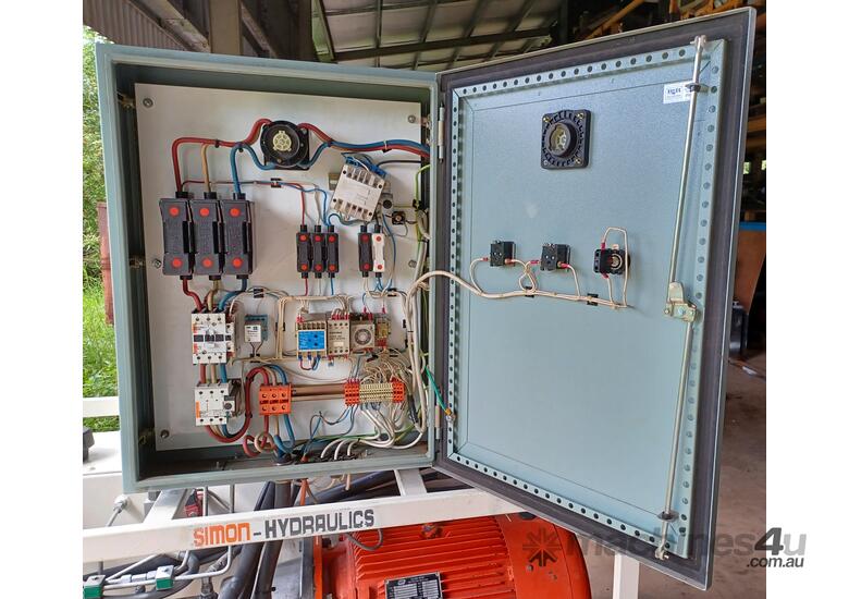 caption Simon Hydraulics 30 kw Electric Hydraulic Power Pack - LLOYDS DEALS