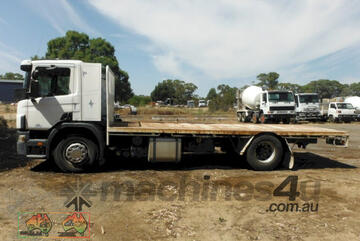 (7499) Scania 310 CP14 Tray Truck (Maryborough, VIC)