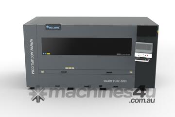 AccurlCMT SMART Cube FIBER LASER | 6KW MAX | 2.5 x 1.25M |BOCI HEAD | CYPCUT CONTROLLER | ENCLOSED