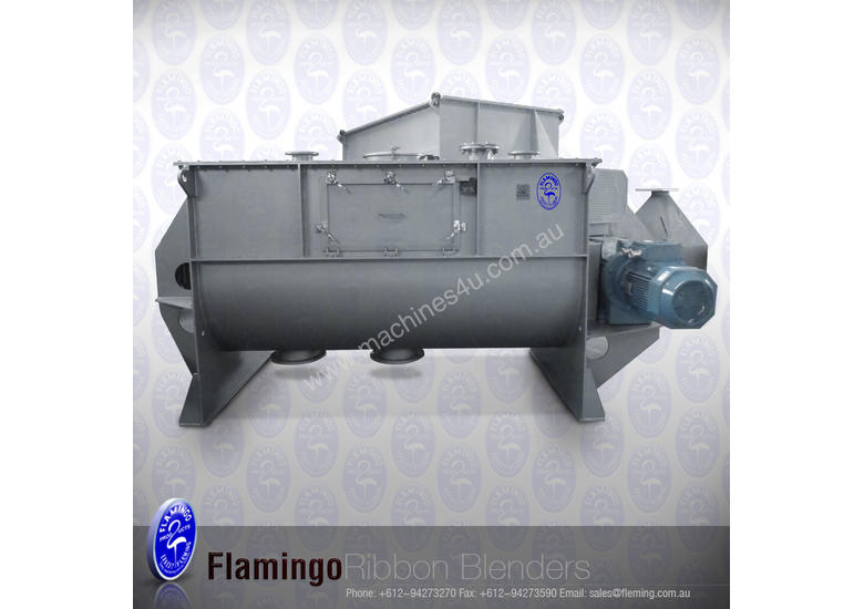 caption *NEW* Stainless Steel Ribbon Mixer & Blender