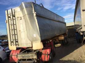 2000 Muscat 4 Axle Dog Quad Axle Super Dog Tipper Trailer - picture1' - Click to enlarge