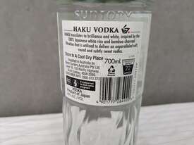 Approx 6x 700ml Haku Vodka - picture1' - Click to enlarge