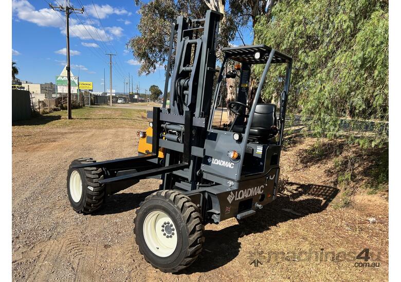 caption Loadmac 225 Ultra Multidirectional Forklift - Long Load Handling Made Easy